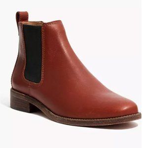 Madewell Ainsley Chelsea Boot in Leather Size 8